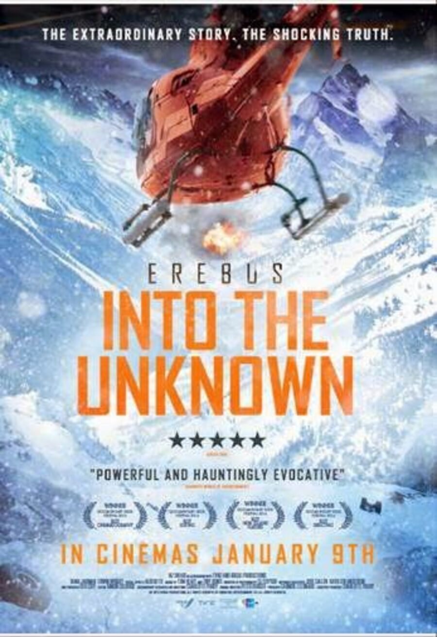 Cartel de Erebus: Into The Unknown - Reino Unido