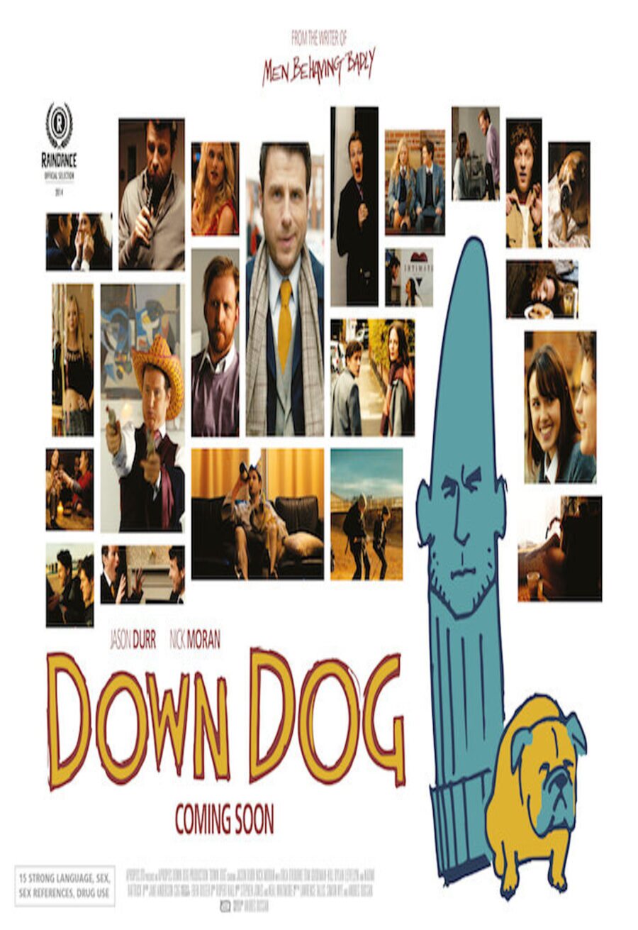 Cartel de Down Dog - Reino Unido