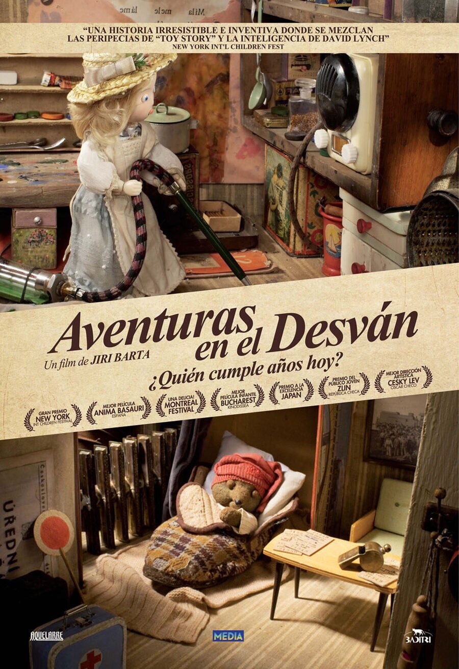 Cartel de Aventuras en el desván, ¿quién cumple años hoy? - España