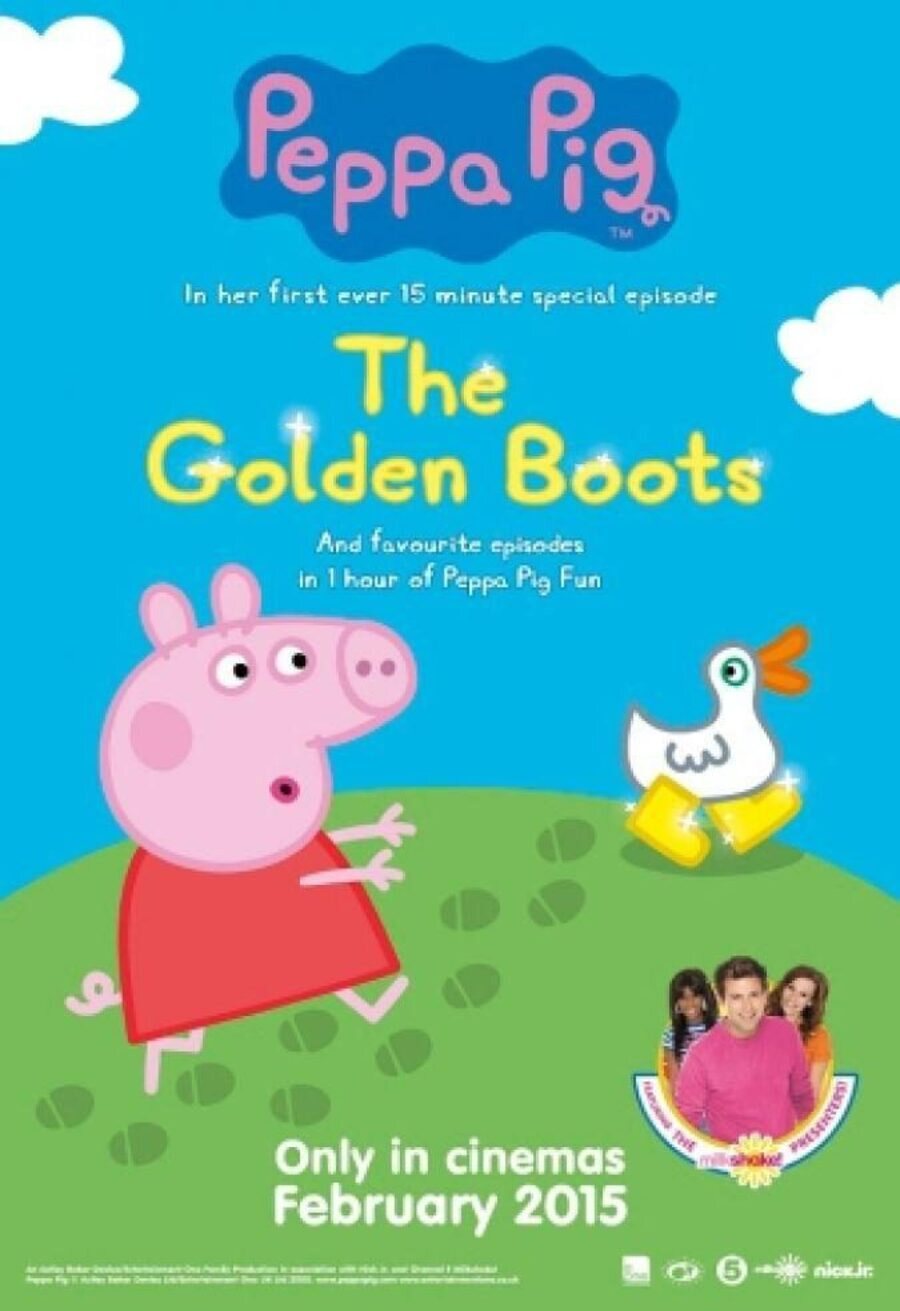 Cartel de Peppa Pig: The Golden Boots - Reino Unido