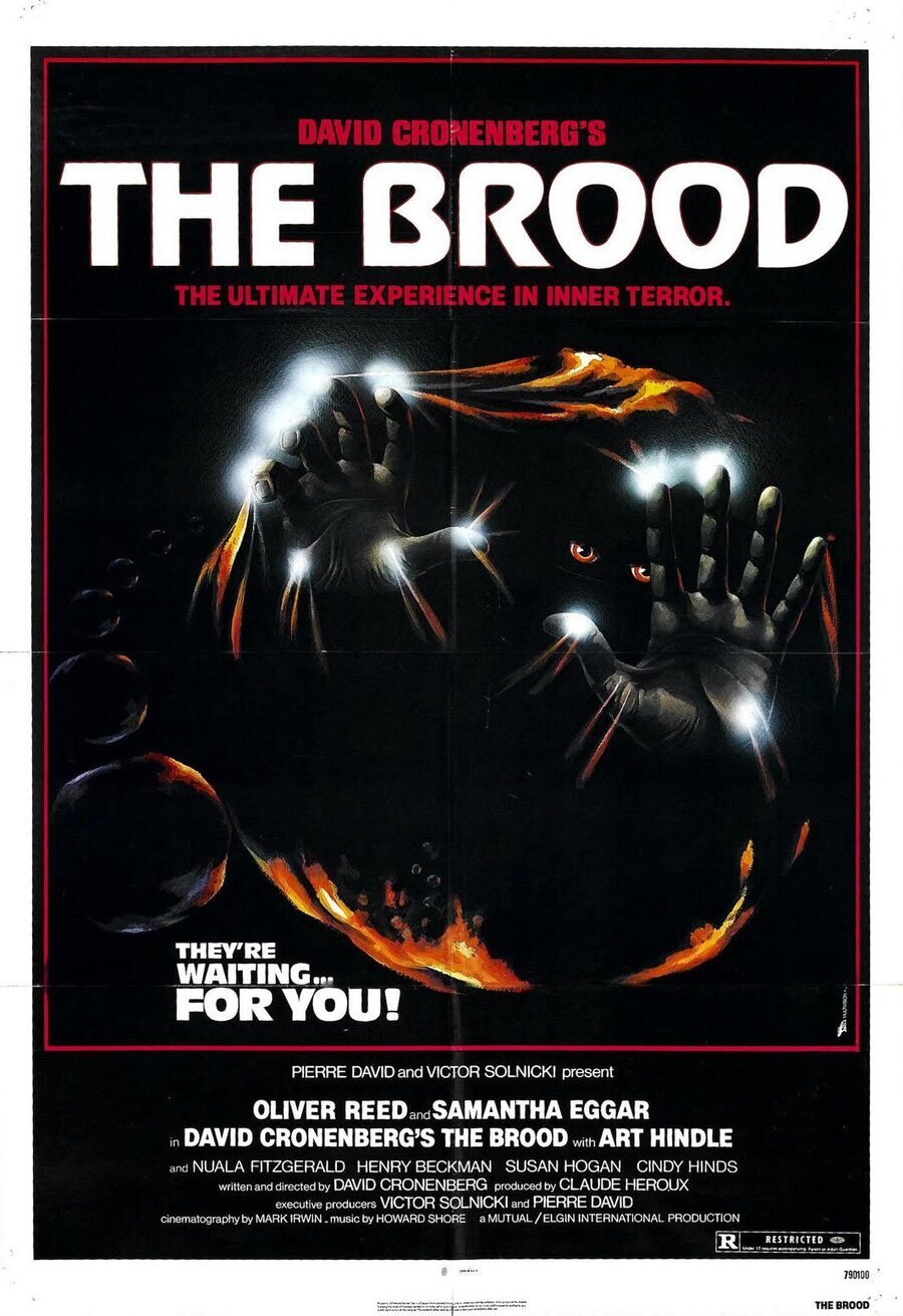 Cartel de Los engendros del diablo - The Brood