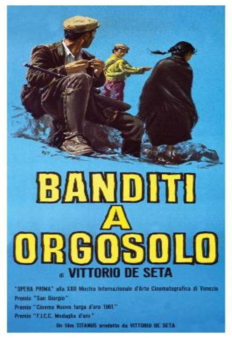 Cartel de Los bandidos de Orgosolo - Italia