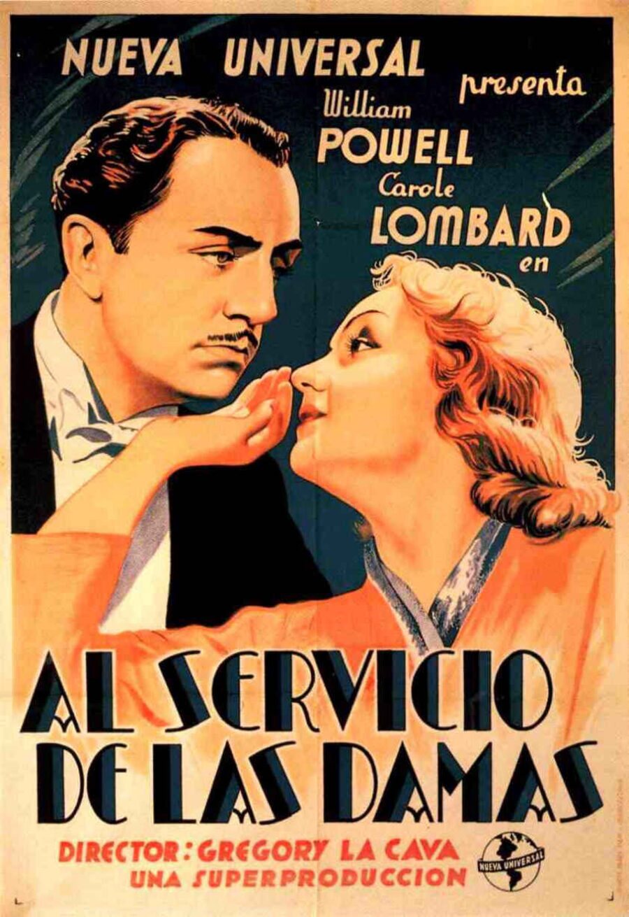 Cartel de Al servicio de las damas - España