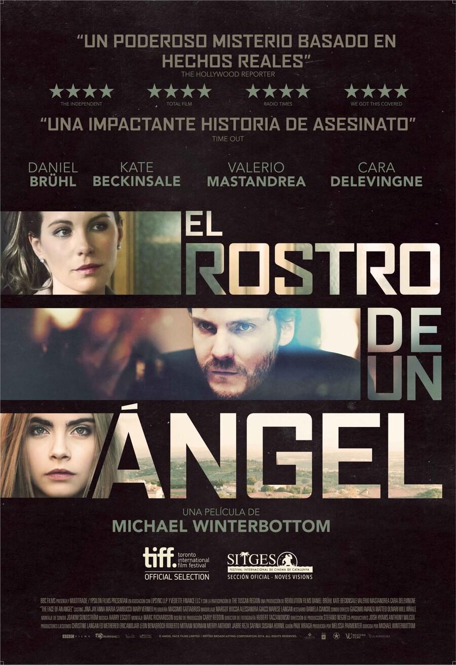 Cartel de El rostro de un ángel - España