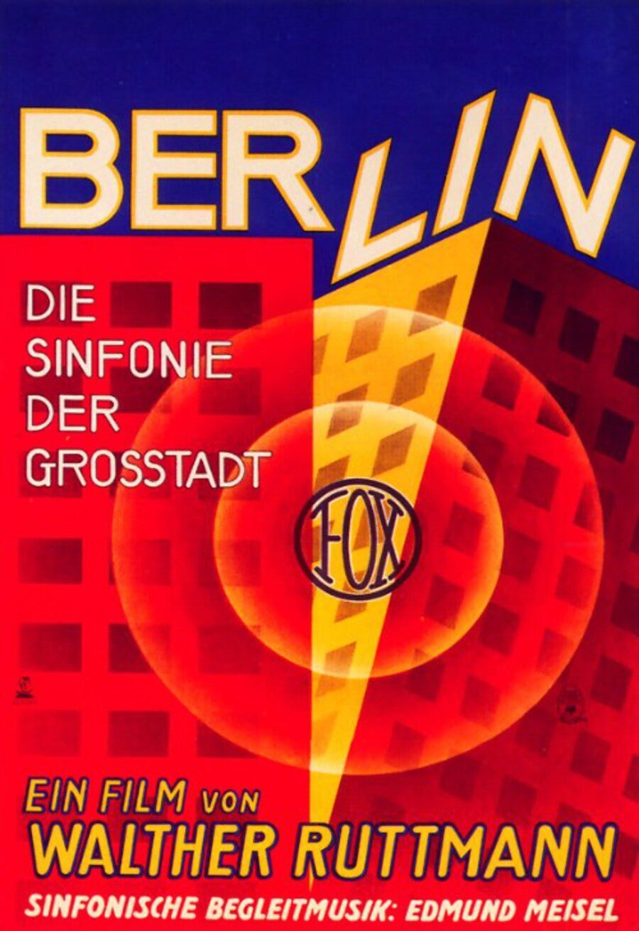 Cartel de Berlín: Sinfonía de una gran ciudad - Alemania