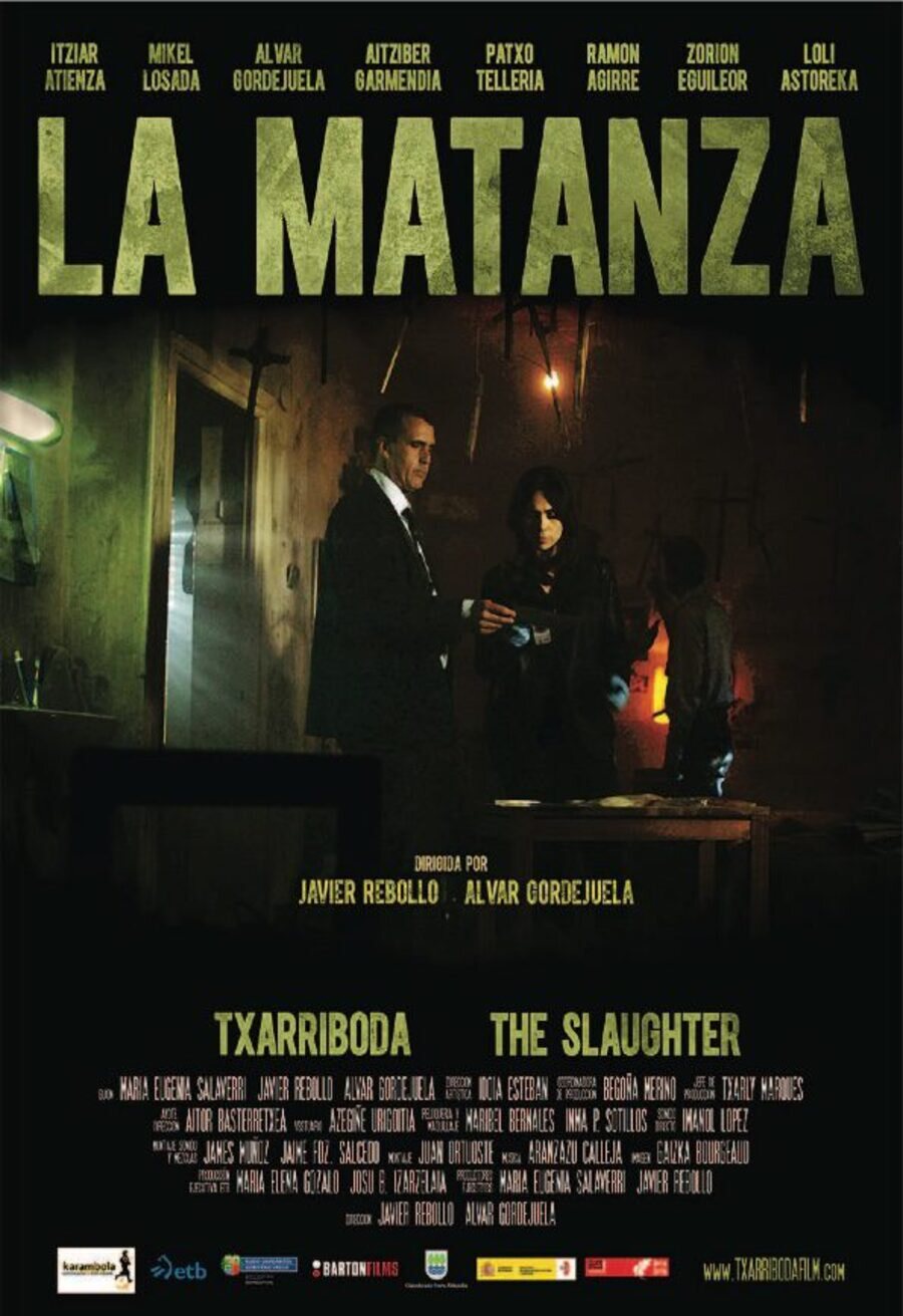 Cartel de La matanza - España 2