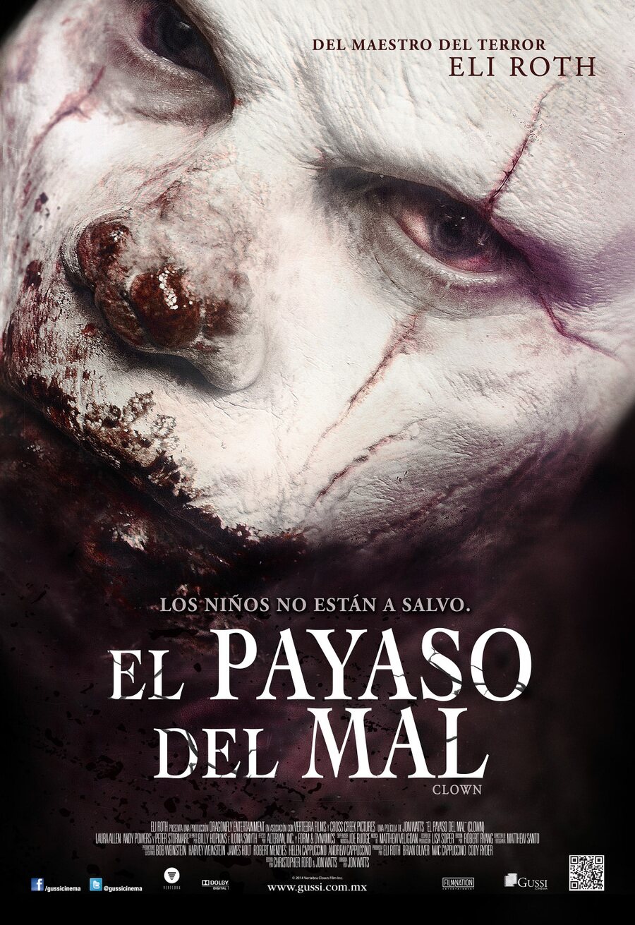 Cartel de El payaso del mal - México