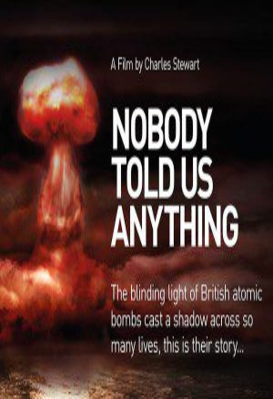 Cartel de Nobody Told Us Anything - Reino Unido