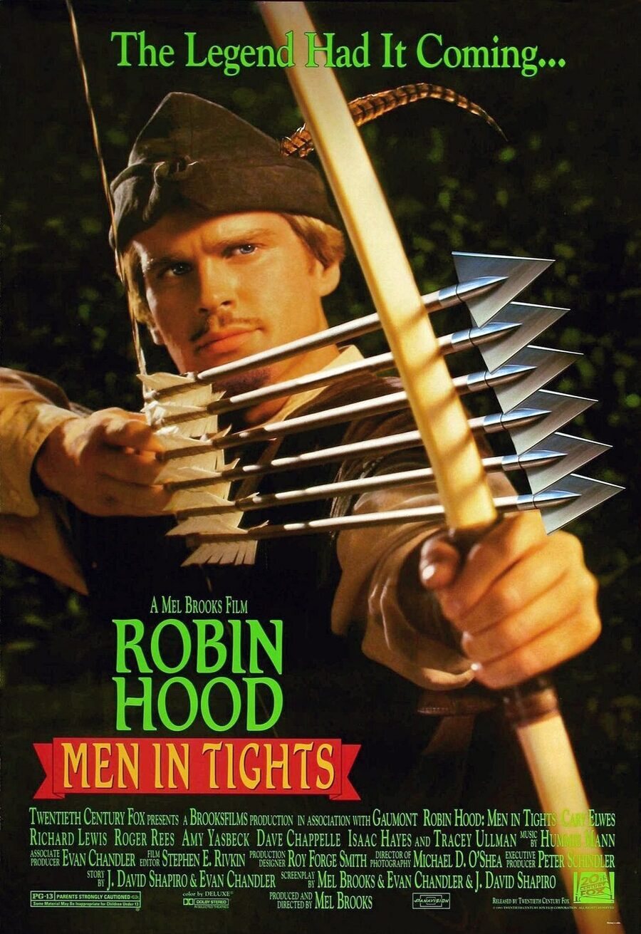 Cartel de Las locas aventuras de Robin Hood - Estados Unidos