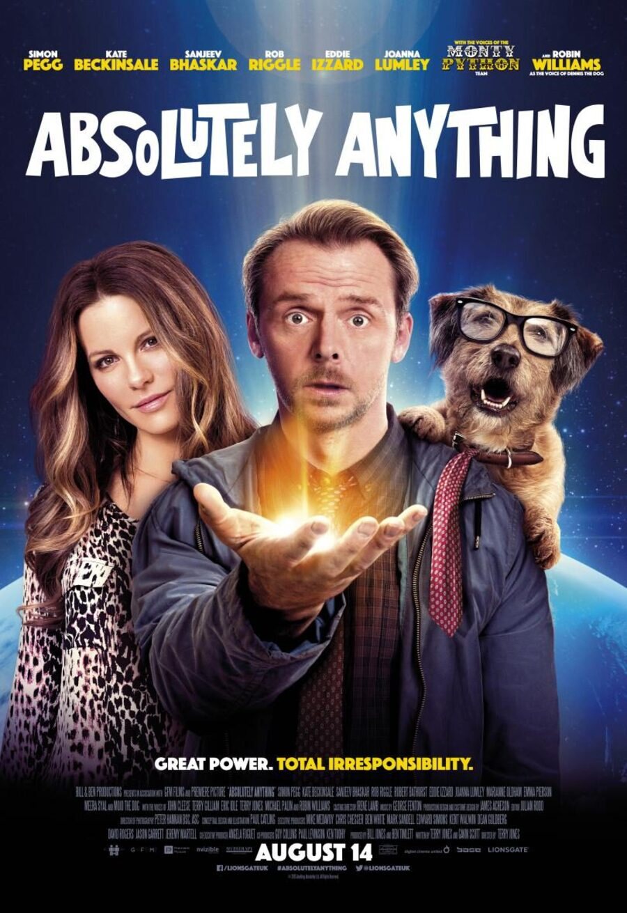 Cartel de Absolutely Anything - Reino Unido