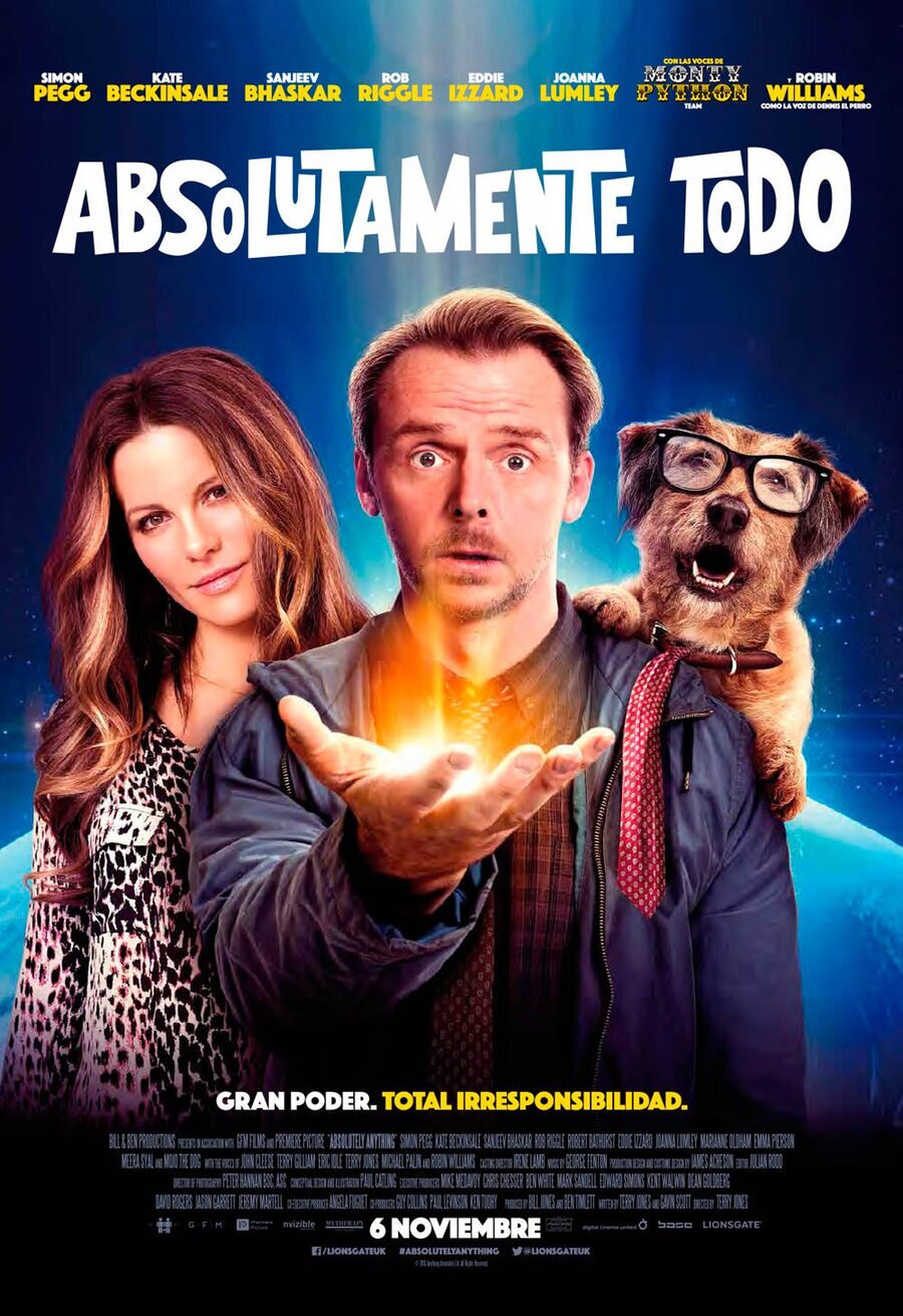 Cartel de Absolutely Anything - España