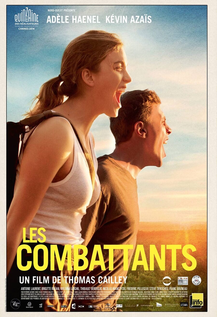 Cartel de Les combattants - Francia