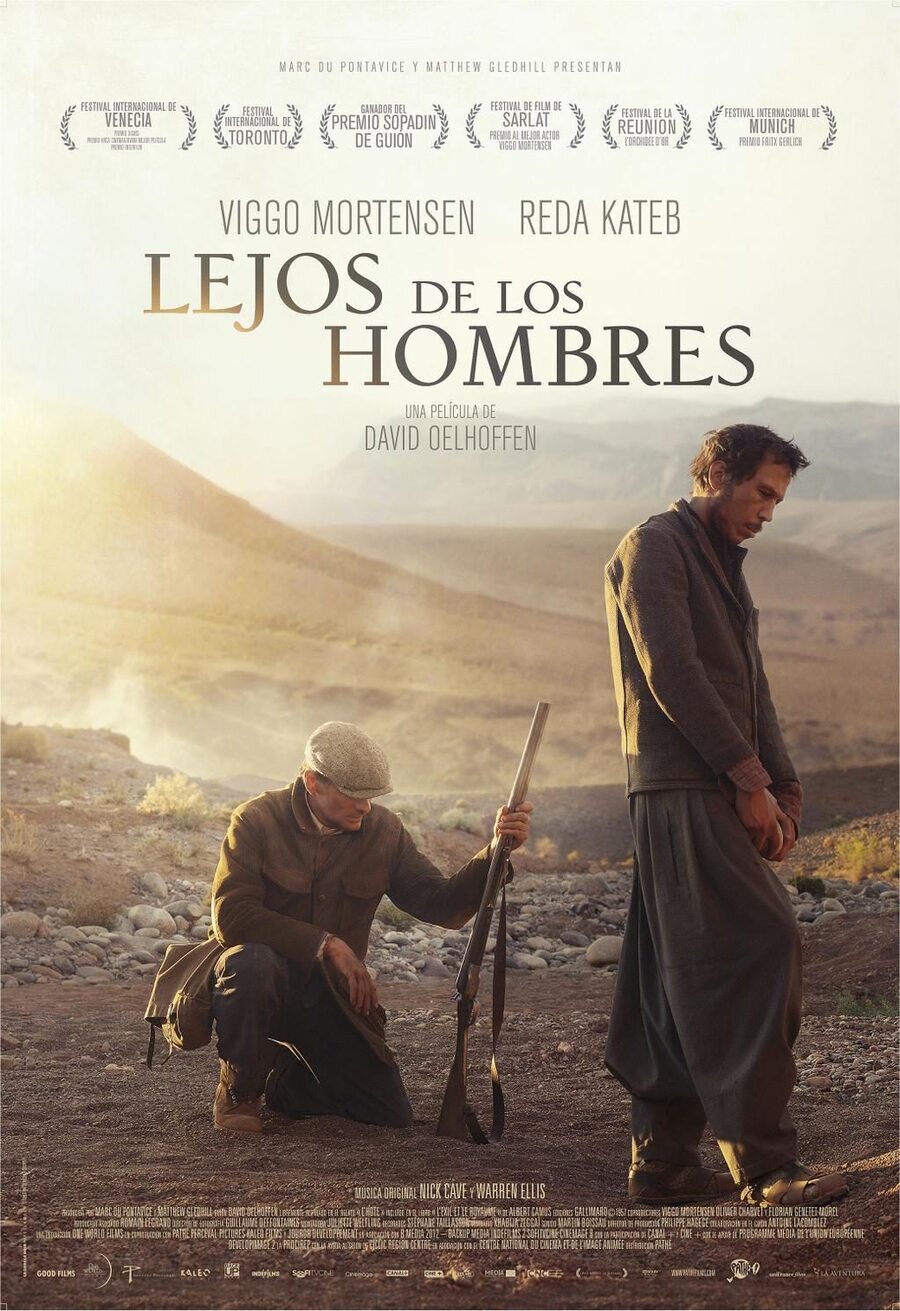 Cartel de Lejos de los hombres - España