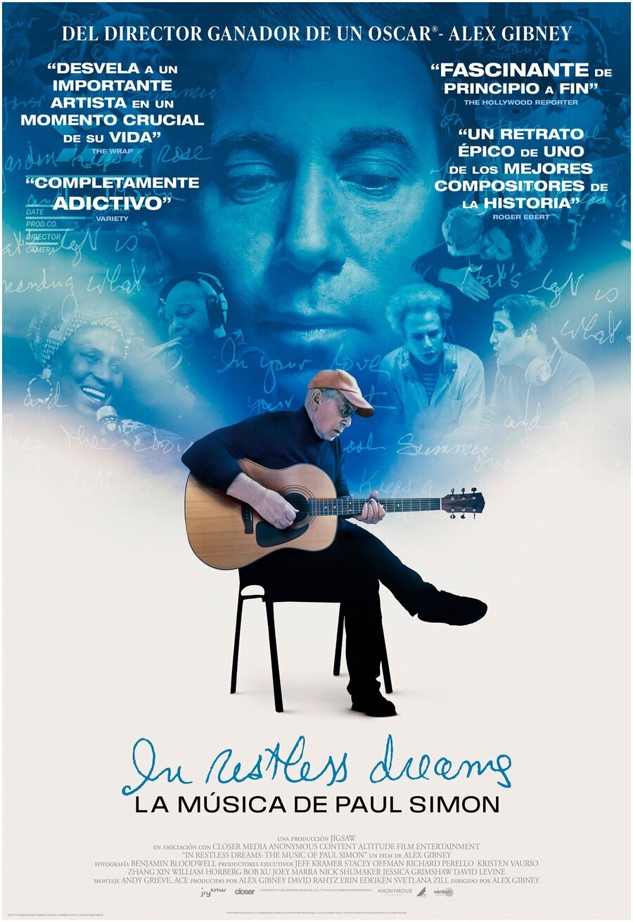 Cartel de In Restless Dreams: La música de Paul Simon - Cartel España