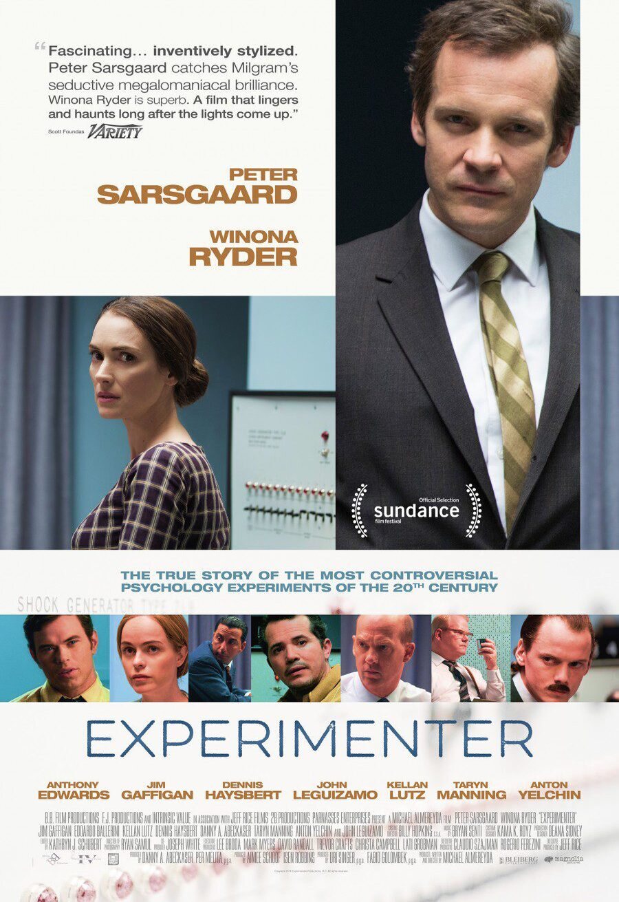 Cartel de Experimenter: la historia de Stanley Milgram - Estados Unidos