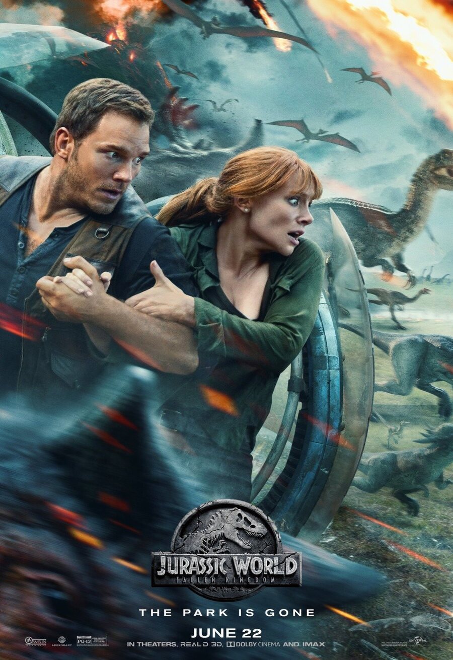 Cartel de Jurassic World: Fallen Kingdom - EEUU #2