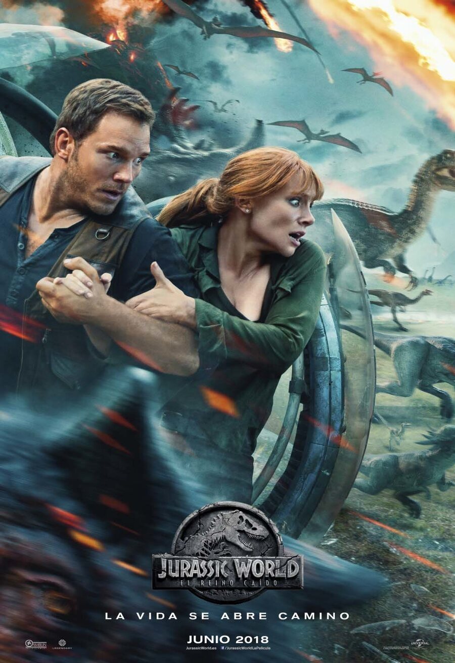 Cartel de Jurassic World: Fallen Kingdom - España #2