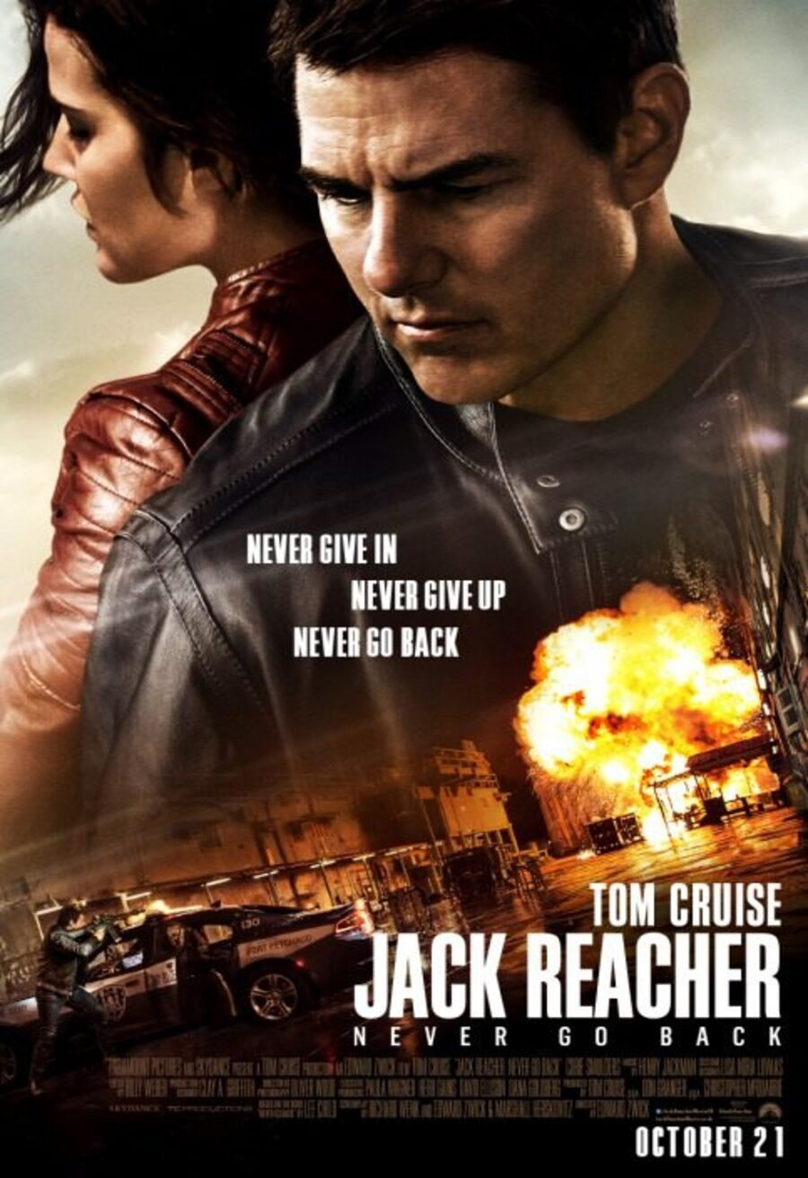 Cartel de Jack Reacher: Sin regreso - Cartel Estados Unidos