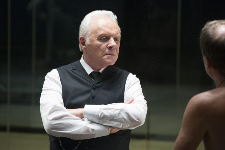 Anthony Hopkins en 'Westworld'