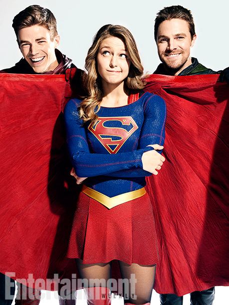 A Arrow y The Flash les gusta la capa de Supergirl