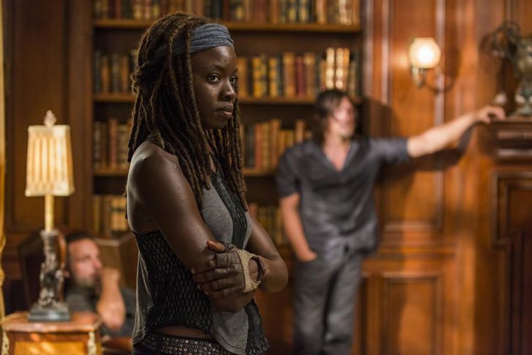 Michonne y Daryl