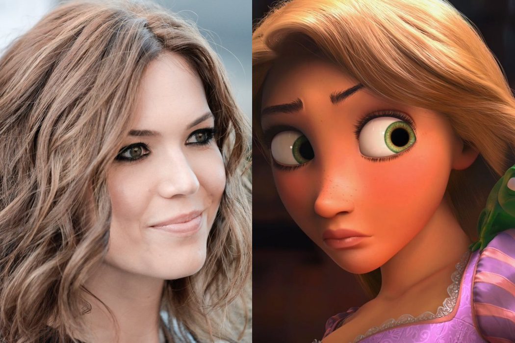 Mandy Moore es Rapunzel en 'Enredados'