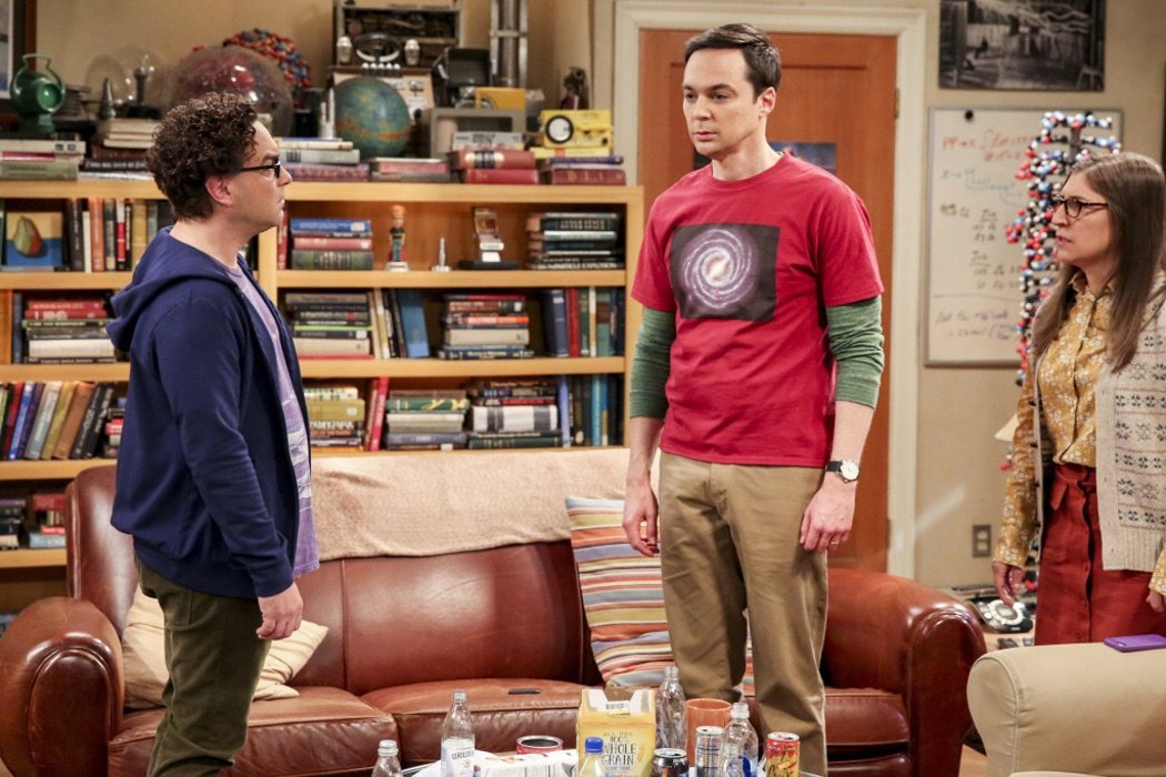 Leonard Hofstadter (Johnny Galecki), Sheldon y Amy