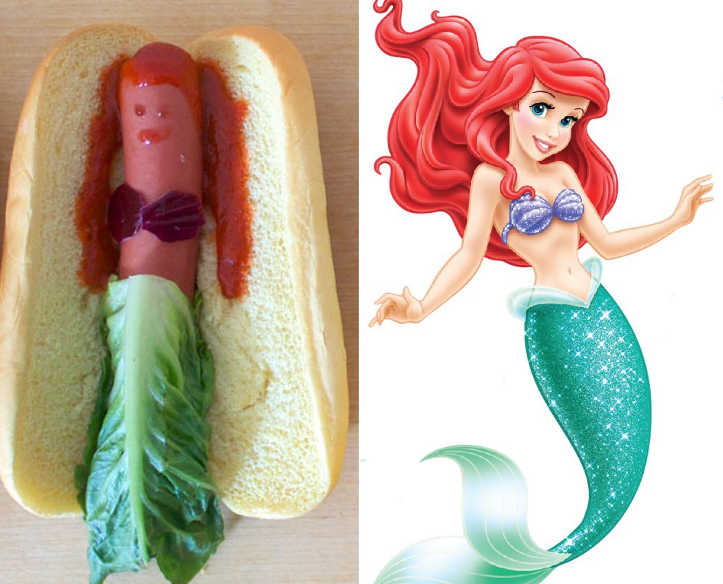 Hot Dog Ariel