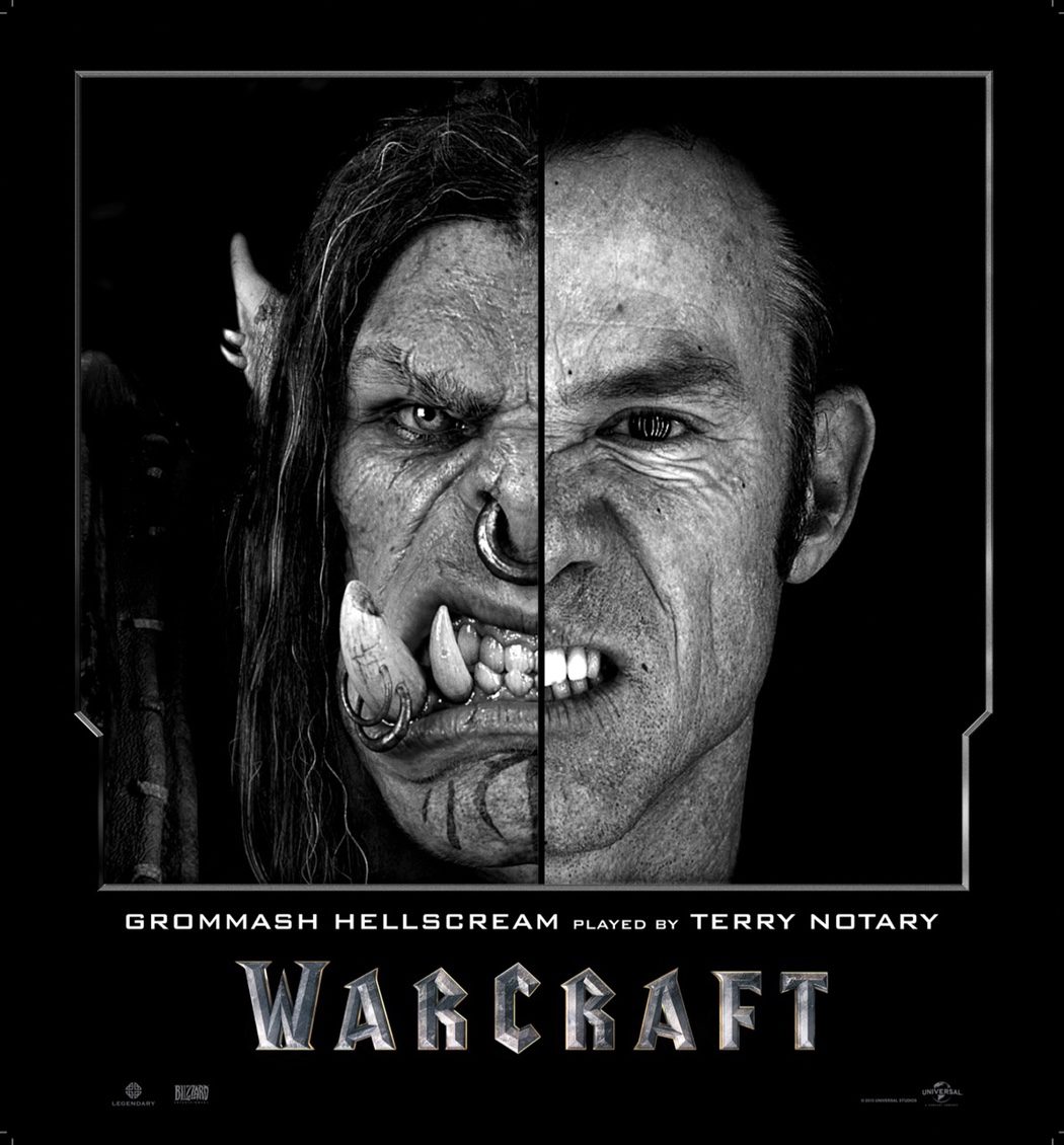 Terry Notary es Grommash Hellscream en 'Warcraft: El Origen'