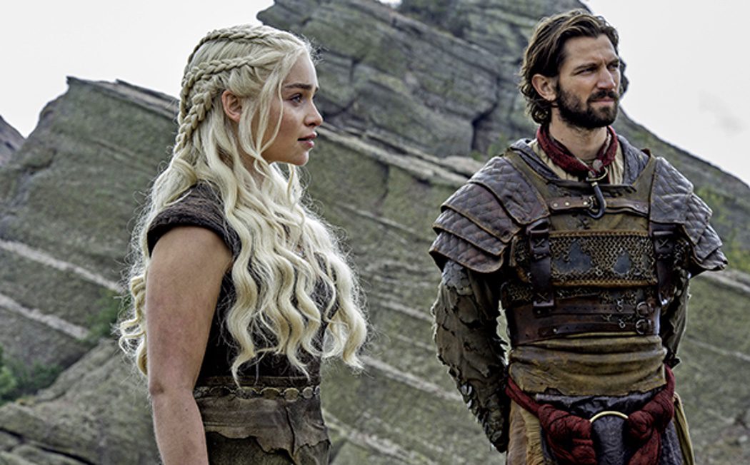 Daario Naharis y Daenerys