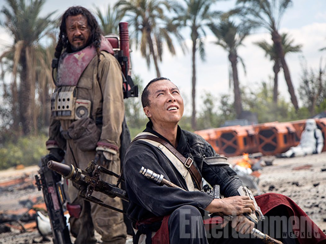 Jiang Wen y Donnie Yen en 'Rogue One: Una historia de Star Wars'